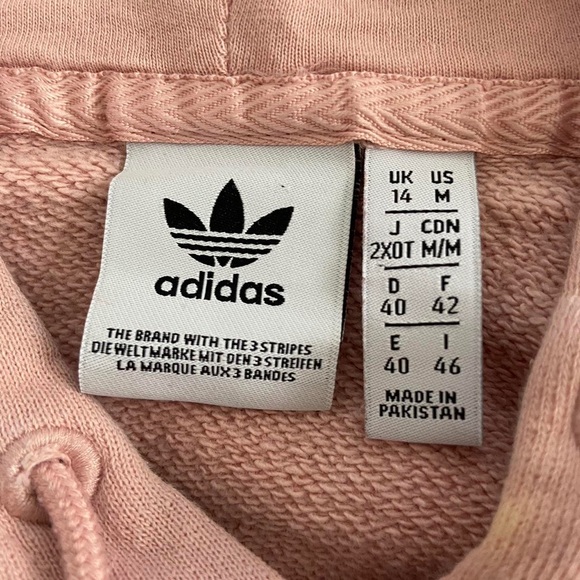 Dust Rose Adidas Hoodie - Picture 5 of 7
